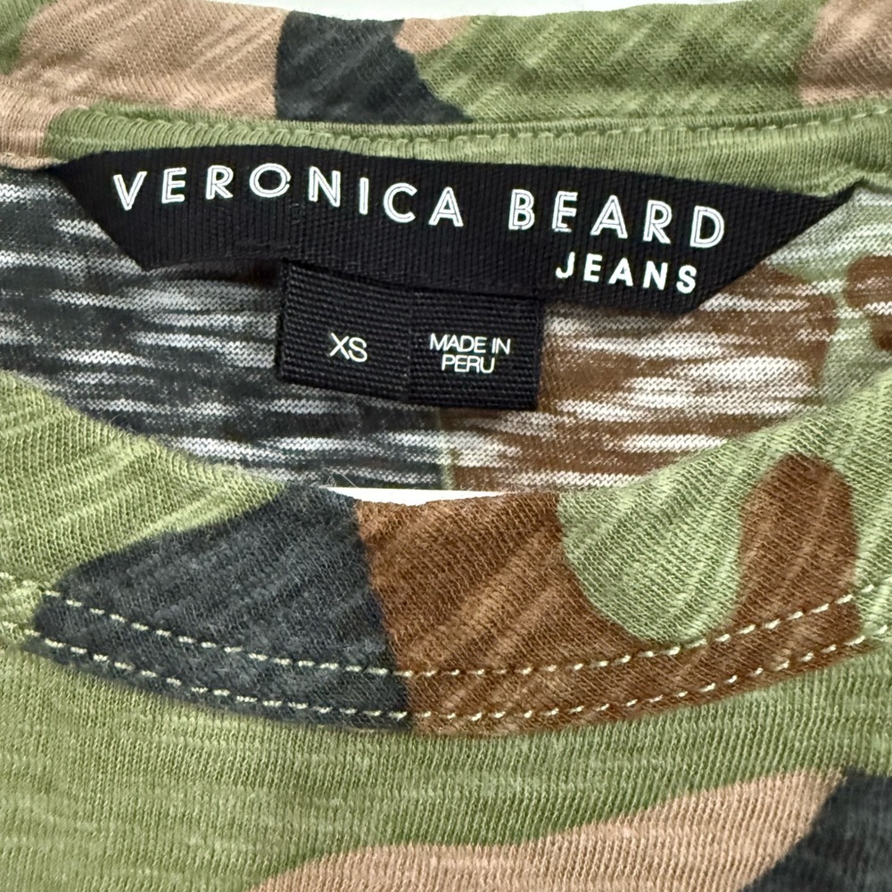 Veronica Beard Camo Shirt - Picture 2 of 3
